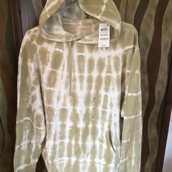 NWT Sun & Stone Men’s Hoodie, size medium - Picture 1 of 5